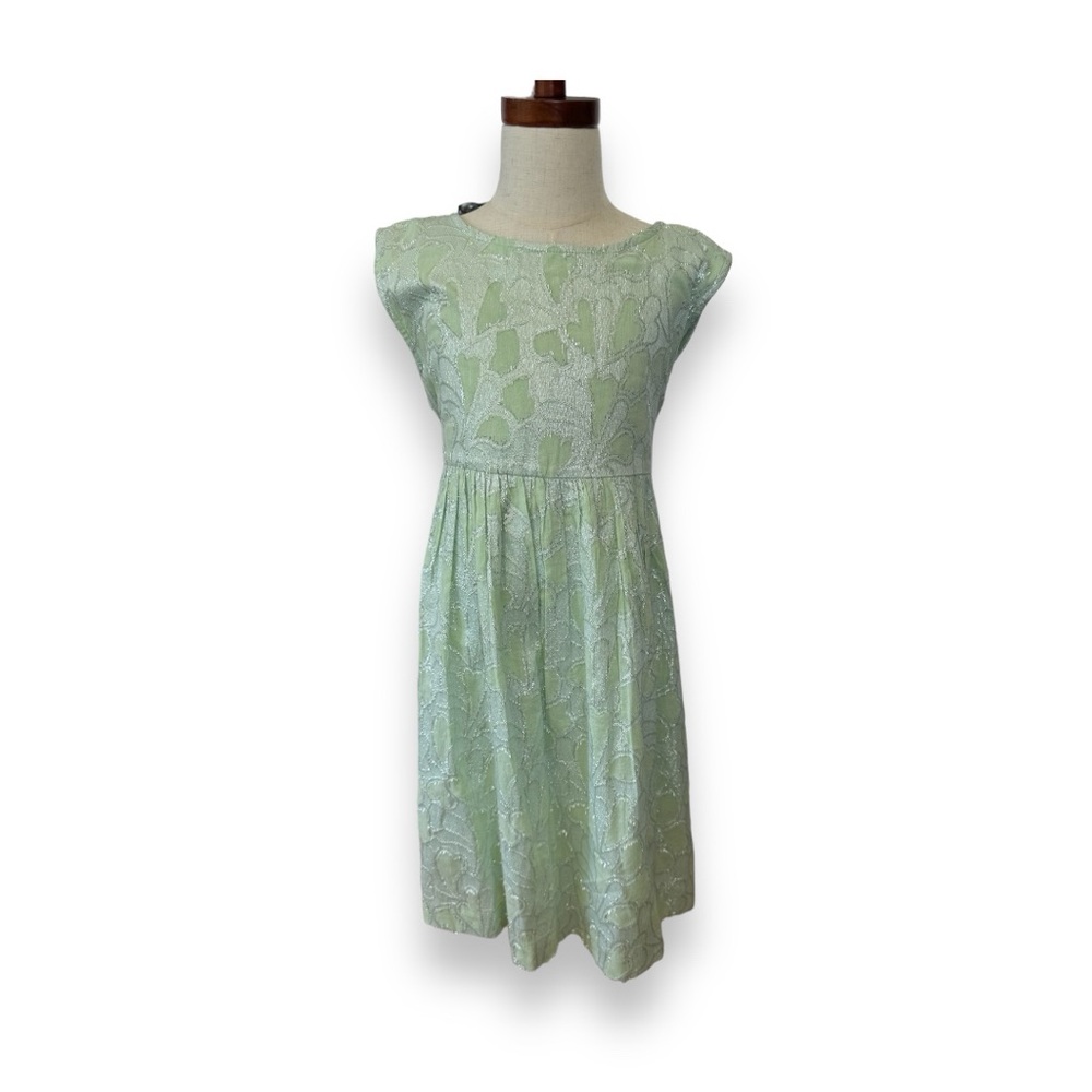 Roller Rabbit Girls size 12 stunning dress with bow on back to adjust waist size
